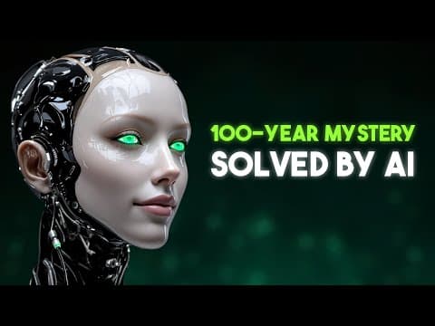AI Just Solved a 100 Year Old Million Dollar Science Mystery thumbnail