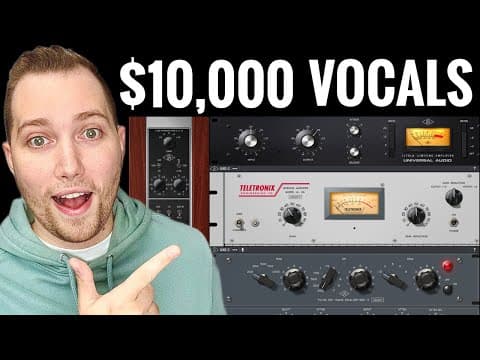 How to Create a $10,000 Vocal Chain with Apollo Twin thumbnail