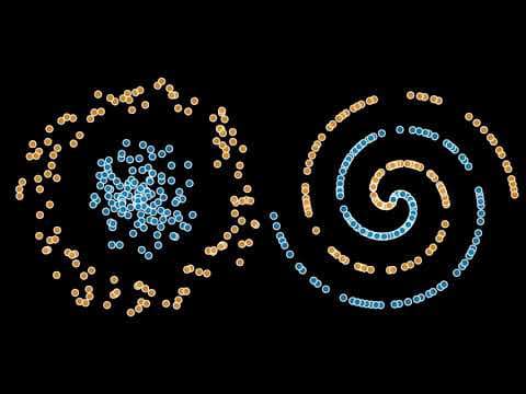 Neural networks learning spirals thumbnail