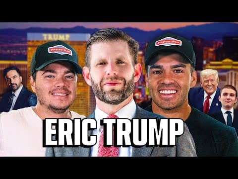 Eric Trump On Zohran Mamdami Winning, Trump 2028 and Barron Trump’s White House Role! thumbnail