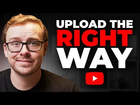 How To Upload YouTube Videos That Gets You MORE Views thumbnail