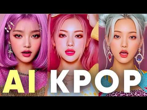 How I Created a Full AI K-pop Music Video (with Realistic Singing Lip Sync!) thumbnail