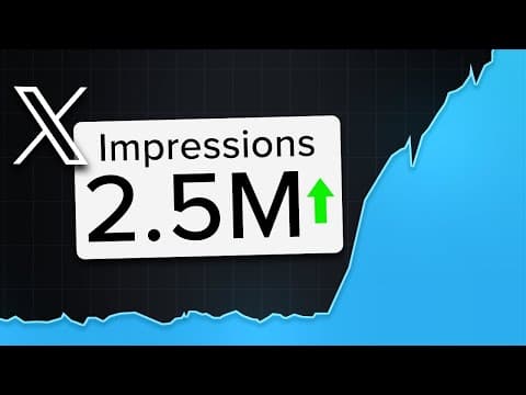 Small X / Twitter Accounts: Do THIS and the Algorithm Will LOVE You! thumbnail