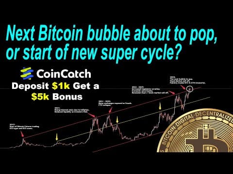 Next bitcoin bubble about to pop or start of new super cycle? thumbnail