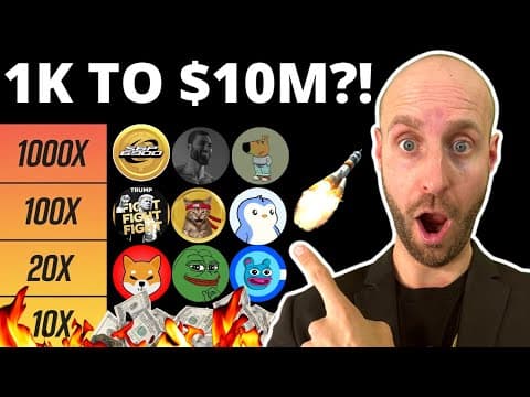 🔥Top 20 *WINNING* Crypto Meme Coins UNDER $1 Set To EXPLODE NOW in 2025?! (TIME SENSITIVE!!!) thumbnail