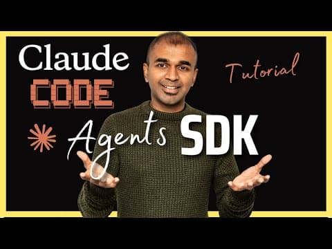 Claude Agents SDK BEATS all Agent Framework! (Beginners Guide) thumbnail