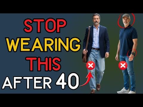 10 Casual Styles Every Man Over 40 Should Master | 40+ Men's Fashion thumbnail