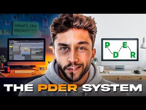 How Elite AI Agencies Build Prompts - The PDER Process thumbnail
