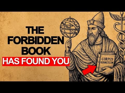 Corpus Hermeticum — The FORBIDDEN BOOK that REVEALS how to access DIVINE POWER (Few know it) thumbnail