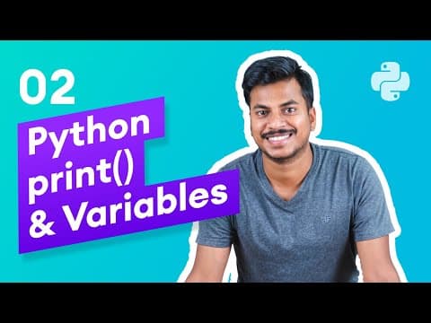 Python Print Values & Variables in Python #2 thumbnail