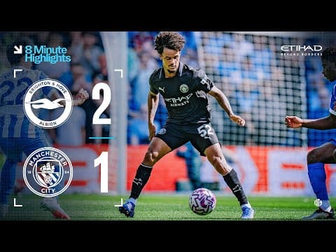 Extended Highlights | Brighton 2-1 Man City | Second-half goals see City beaten! thumbnail