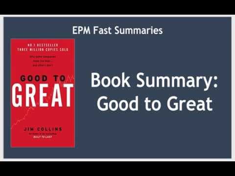 Book Summary: Good to Great by Jim Collins thumbnail