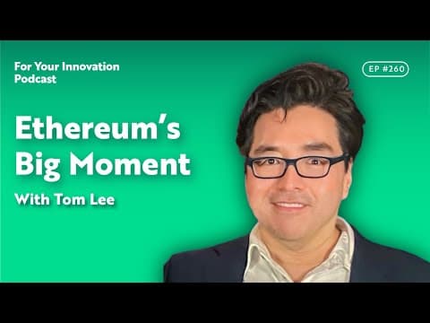 Ethereum’s Big Moment With Tom Lee thumbnail