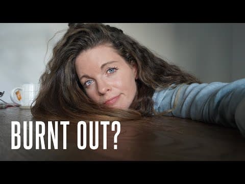 How I manage BURNOUT as an entrepreneur. thumbnail