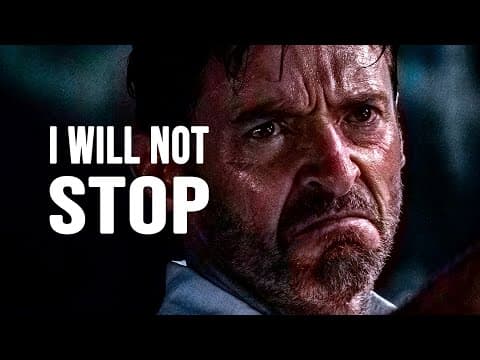 How Do You Keep Going? I Will Not Stop – Motivational Speech thumbnail