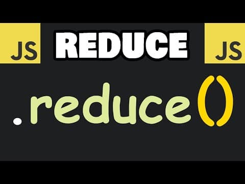JavaScript reduce() method in 5 minutes! ♻️ thumbnail