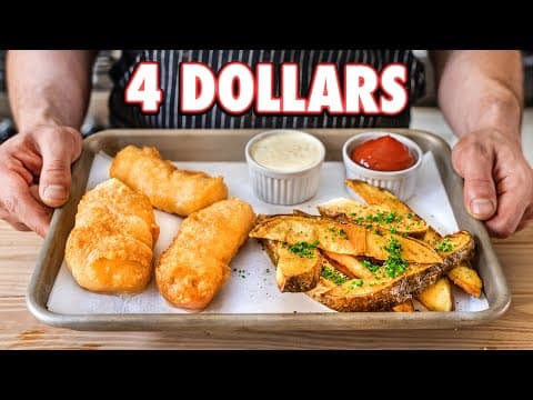 $4 Fish and Chips | But Cheaper thumbnail
