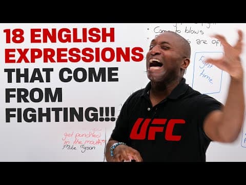 Learn English the MMA way! thumbnail