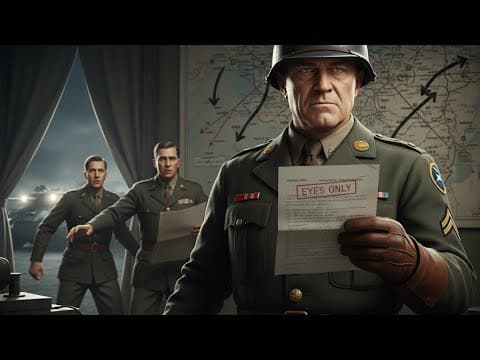 “You’re Not Cleared for This” — The Order Patton Wasn’t Supposed to Hear thumbnail