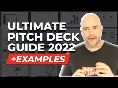 Ultimate Pitch Deck Guide with Examples [in 2022] thumbnail