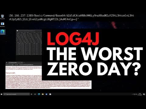 What Is the Log4j Vulnerability and How Does It Affect You? thumbnail