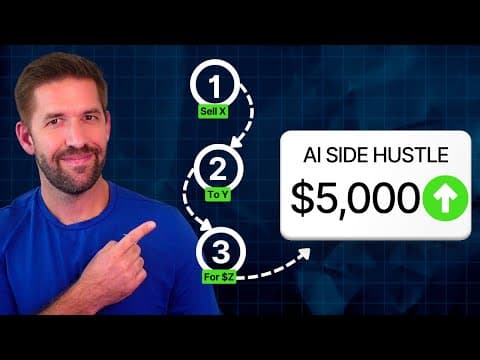 This AI Side Hustle Is So Easy It Should Be Illegal ($5K/Month from home) thumbnail