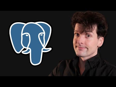 I finally switched to Postgres. thumbnail