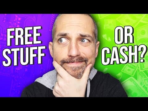 FREE STUFF vs CASH - Which brand deals should you accept or reject? thumbnail