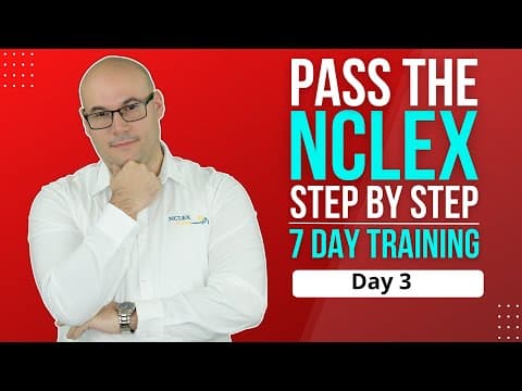 How to PASS the NCLEX [7 DAY TRAINING] DAY 3 NCLEX Categories Part II thumbnail