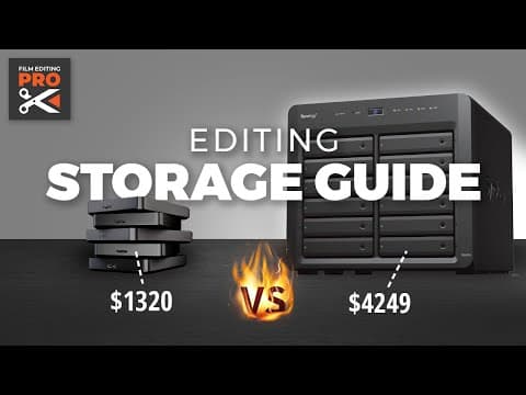 Editing Storage Guide: Best Setup for 2023 thumbnail