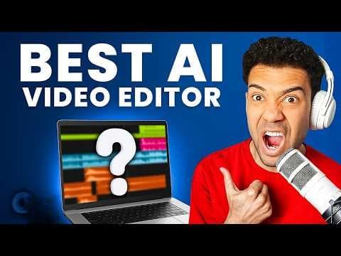 BEST AI Video Editor I Use Everyday!! (99% Automated) thumbnail