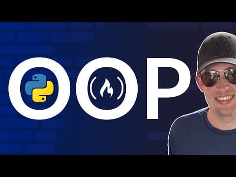 Python Object Oriented Programming (OOP) - Full Course for Beginners thumbnail