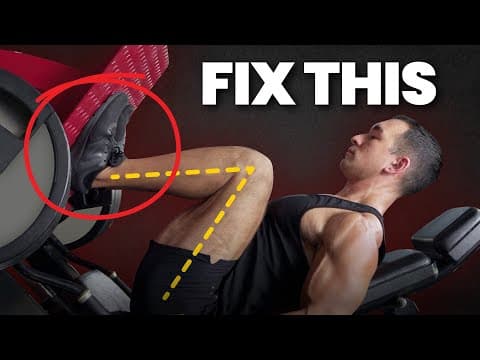 Maximize Your Leg Press Gains: Key Foot Position Tips thumbnail
