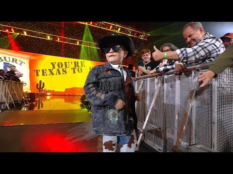 5-year-old experiences dream WWE Superstar entrance thumbnail