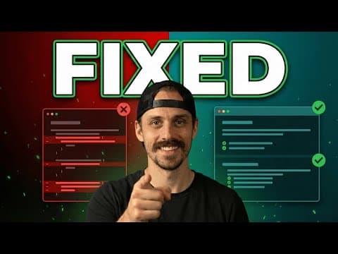 Claude Code kept breaking features - this system stops it thumbnail