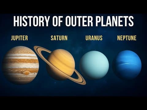 Everything You Don't Know About The 4 Gaseous Planets ( Jupiter, Saturn, Uranus, Neptune) | 4K thumbnail