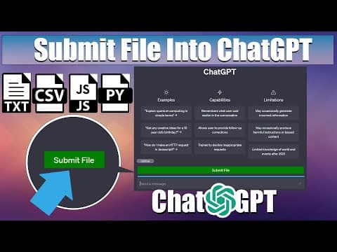 Uploading Files to ChatGPT: A More Powerful Experience #chatgpt #plugin #openai #booklet thumbnail