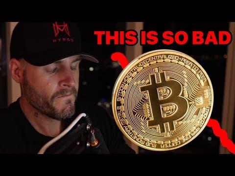The Worst Bitcoin Crash In History Is Coming (Tesla Selling) thumbnail