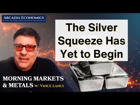 SILVER Surges Again, But REAL Squeeze Hasn't Even Started Yet... thumbnail