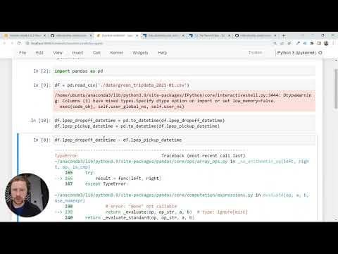 MLOps Zoomcamp 1.3 - (Optional) Training a ride duration prediction model thumbnail