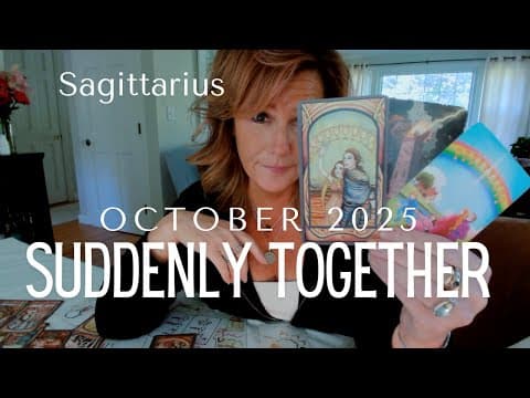 SAGITTARIUS : They're BACK & You Have A LOT To Say | October 2025 Zodiac Tarot Reading thumbnail