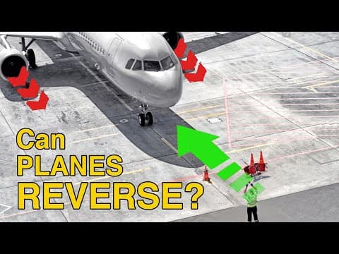 Can planes REVERSE out of the GATE? POWERBACK procedure explained by CAPTAIN JOE thumbnail