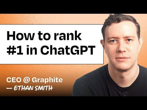 How to Optimize Your Product for ChatGPT Recommendations thumbnail