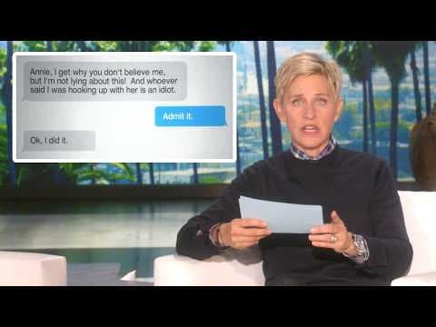 Ellen Reads the Most Unhinged Texts from Exes thumbnail
