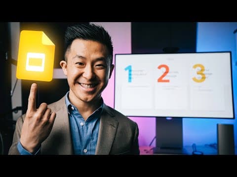 TOP 12 Google Slides Tips for Productivity! thumbnail