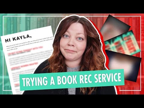 I paid a professional to choose books for me to read thumbnail