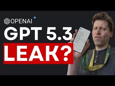 AI News: Gemini UPGRADED, GPT-5.3 LEAKED, Claude Cowork, AI Doctors! thumbnail