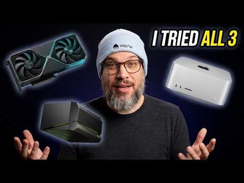 DGX Spark vs Mac Studio vs RTX 5090: Which Is Best for Running Local AI? thumbnail