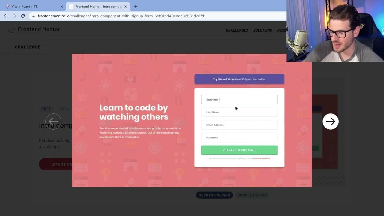 YouTube video player