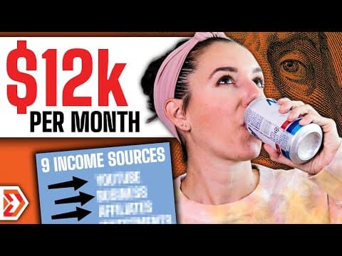 9 Ways I Make $12,000 EVERY Month (in my 30s) thumbnail
